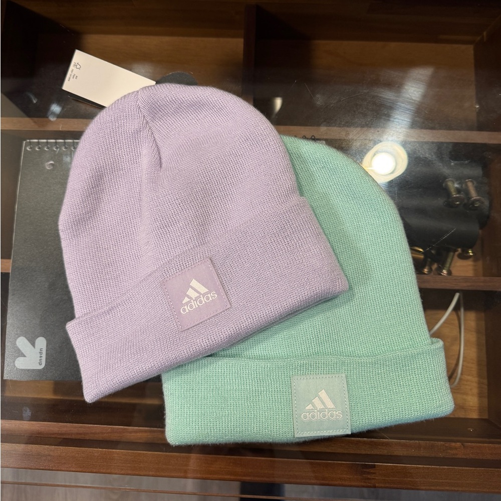 Women’s Adidas beanie hat.
